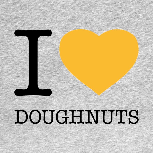 I LOVE DOUGHNUTS by eyesblau